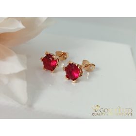 Goldfilled Antialergijske Uhani 9mm 18K barva