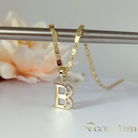   Antiallergene pozlačena ogrlica „Goldfilled“,  več velikostih debelina 2mm, barva 14K