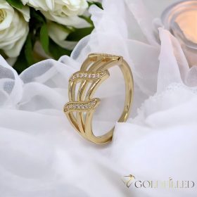   Antialergijski prstan „Goldfilled”, v različnih velikostih, barva 18K