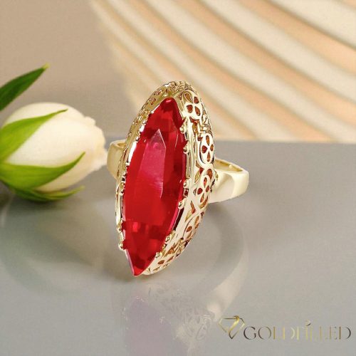 Antialergijski prstan „Goldfilled”, v različnih velikostih, barva 14K