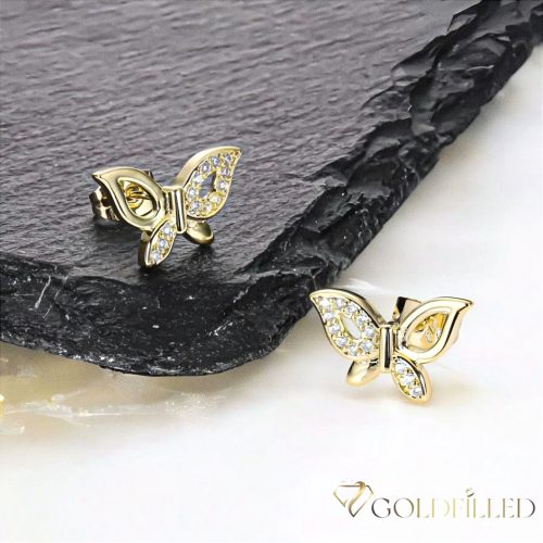 Goldfilled Antialergijske Uhani 13mm 14K barva