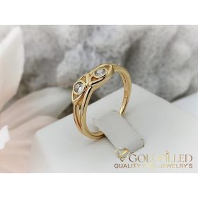   Antialergijski prstan „Goldfilled”, v različnih velikostih, barva 18K