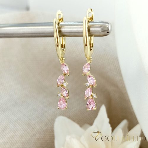 Goldfilled Antiallergene Uhani 42mm 14K barva