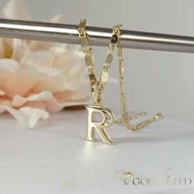   Antiallergene pozlačena ogrlica „Goldfilled“,  več velikostih debelina 2mm, barva 14K