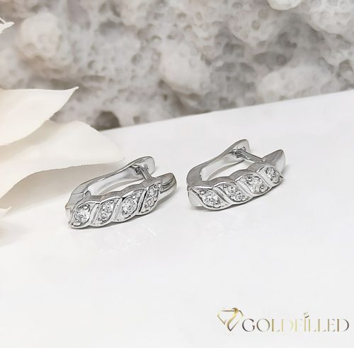 Antiallergijski Goldfilled uhani, 17mm