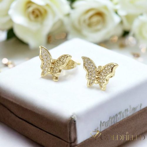 Goldfilled Antialergijske Uhani 13mm 14K barva