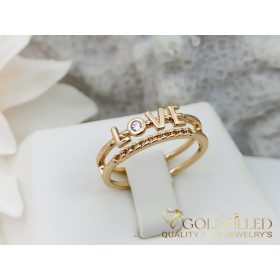   Antialergijski prstan „Goldfilled”, v različnih velikostih, barva 18K