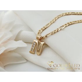 Goldfilled antialergijska ogrlica 50cm/3,8mm 18K barva