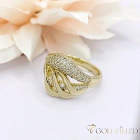   Antialergijski prstan „Goldfilled”, v različnih velikostih, barva 14K