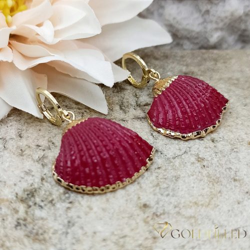 Goldfilled Antiallergene Uhani 25mm 14K barva