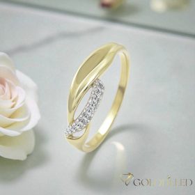   Antialergijski prstan „Goldfilled”, v različnih velikostih, barva 14K