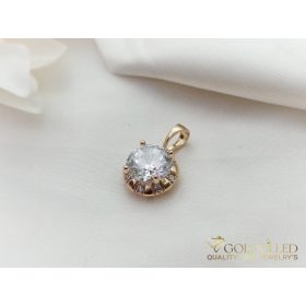 Antiallergijski Goldfilled obesek 18 mm, barva 18K