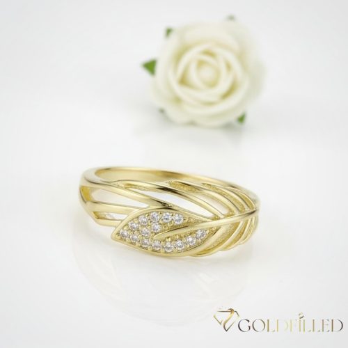 Antialergijski prstan „Goldfilled”, v različnih velikostih, barva 14K