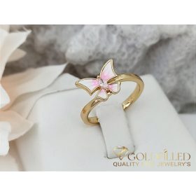   Antialergijski prstan „Goldfilled”, v različnih velikostih, barva 18K