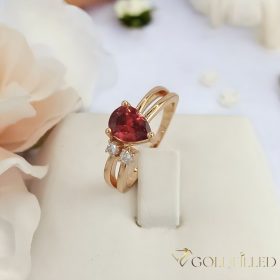   Antialergijski prstan „Goldfilled”, v različnih velikostih, barva 18K