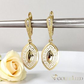 Goldfilled Antiallergene Uhani 42mm 14K barva