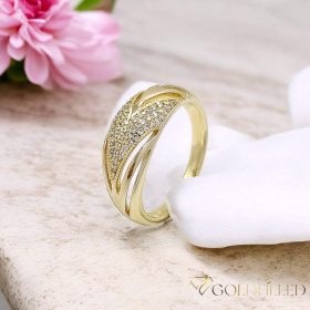   Antialergijski prstan „Goldfilled”, v različnih velikostih, barva 14K