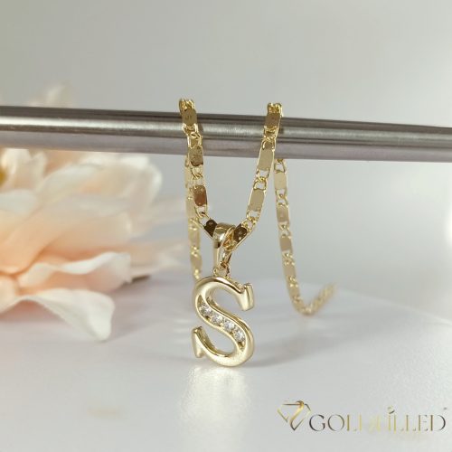 Antiallergene pozlačena ogrlica „Goldfilled“,  več velikostih debelina 2mm, barva 14K