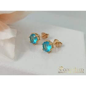 Goldfilled Antialergijske Uhani 9mm 18K barva