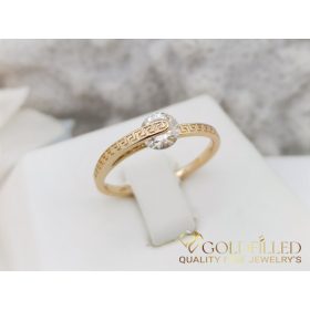   Antialergijski prstan „Goldfilled”, v različnih velikostih, barva 18K
