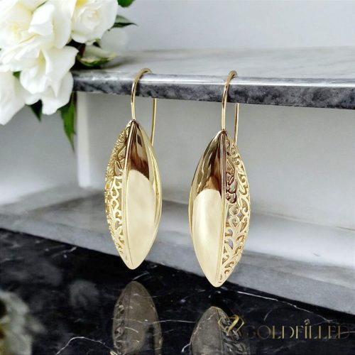 Goldfilled Antialergični Uhan 50mm 14K barva