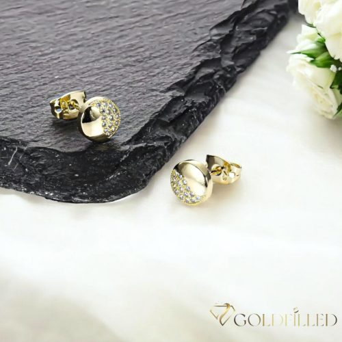 Goldfilled Antialergijske Uhani 7mm 14K barva