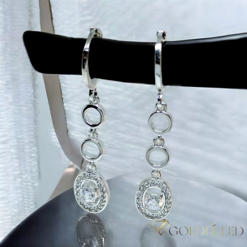 Goldfilled Antiallergene Uhani 38mm Rodij barva