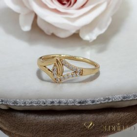   Antialergijski prstan „Goldfilled”, v različnih velikostih, barva 18K