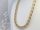 Ekskluzivna Antiallergene pozlačena ogrlica „Goldfilled“, dolžina 45 cm in debelina 6,5 mm, 14K barva