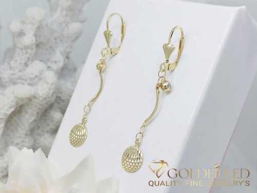 Goldfilled Antiallergene Uhani 52mm 14K barva