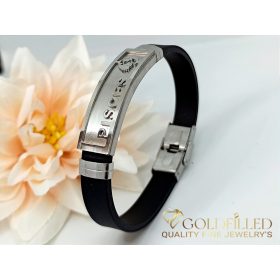 Horoskopska zapestnica iz nerjavečega jekla