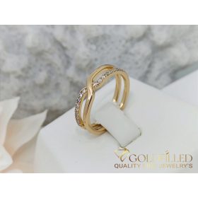   Antialergijski prstan „Goldfilled”, v različnih velikostih, barva 18K