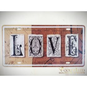 DEKORATIVNA KOVINSKA TABLA 15X30 CM