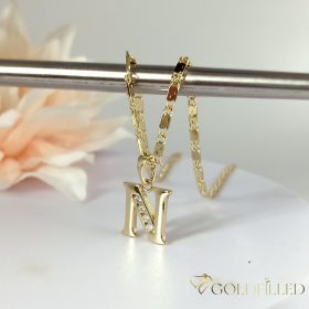   Antiallergene pozlačena ogrlica „Goldfilled“,  več velikostih debelina 2mm, barva 14K