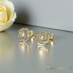 Goldfilled Antialergijske Uhani 12mm 14K barva