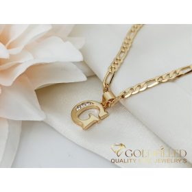 Goldfilled antialergijska ogrlica 50cm/3,8mm 18K barva