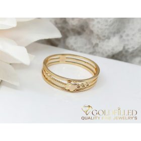   Antialergijski prstan „Goldfilled”, v različnih velikostih, barva 18K