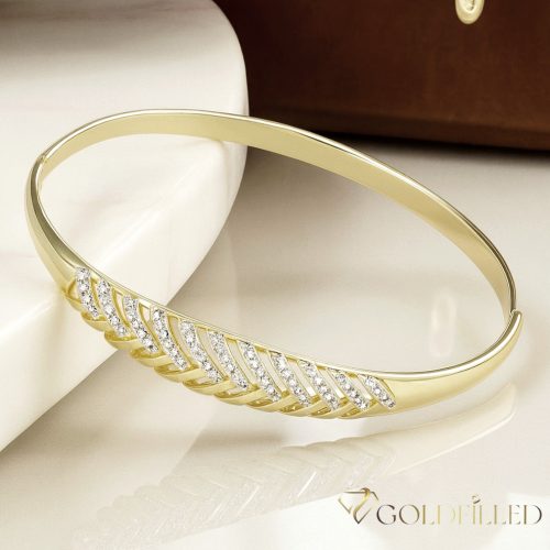 Antiallergene Goldfilled zapestnice 7-4mm  barvna (14K) premer 60mm "odprtljiv"