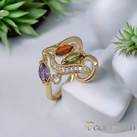   Antialergijski prstan „Goldfilled”, v različnih velikostih, barva 18K