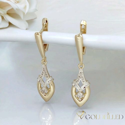 Goldfilled Antiallergene Uhani 42mm 14K barva