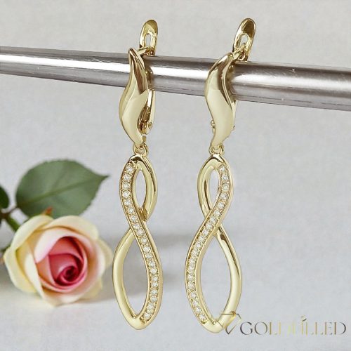 Goldfilled Antialergični Uhan 50mm 14K barva